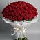 Букет 101 Красная роза Блэк Мэджик в Уржуме