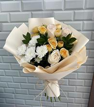 Букет цветов из:  Розы и Хризантемы #REPLACE_PRED# Уржуме