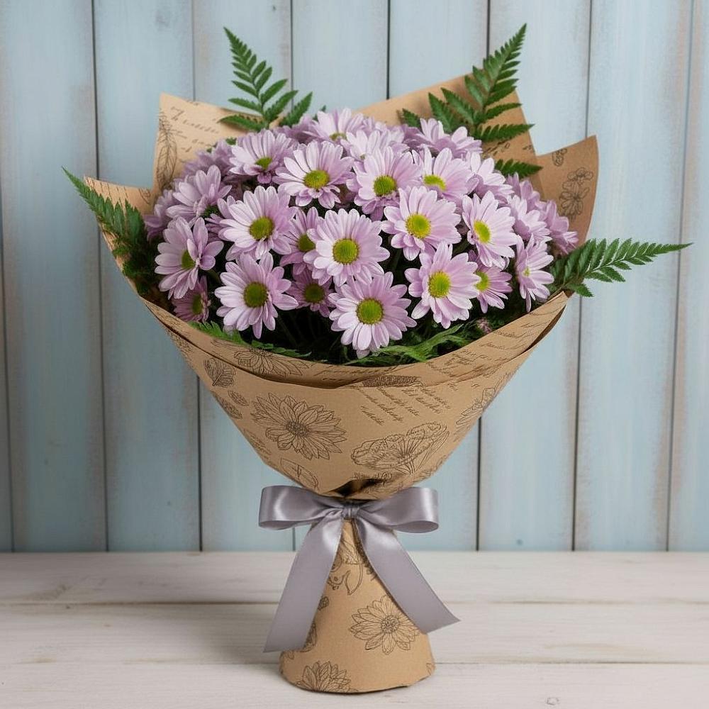 Букет цветов из: Хризантемы в Уржуме