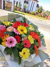 Букет цветов из:  Герберы #REPLACE_PRED# Уржуме