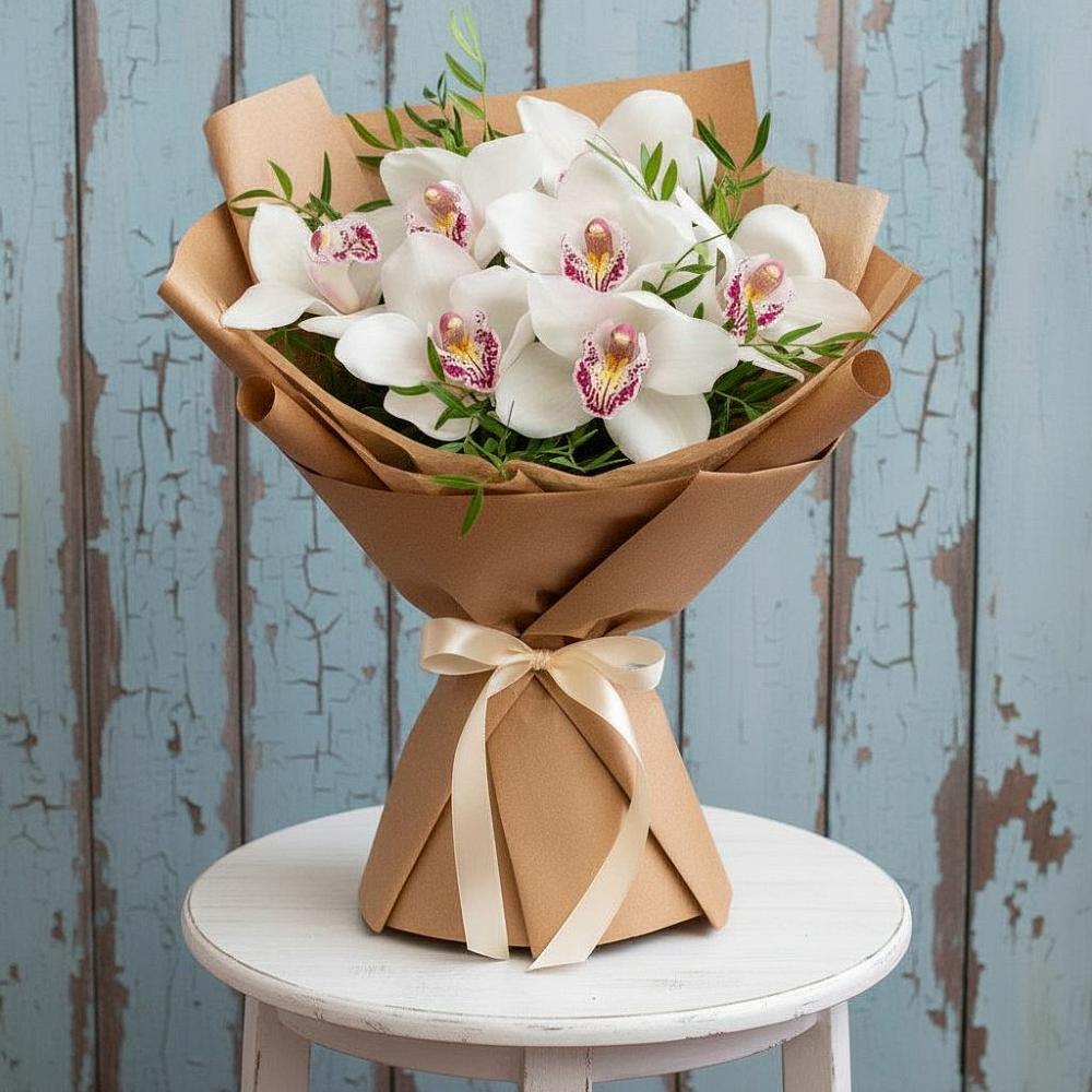 Букет цветов из: Орхидеи и Розы в Уржуме