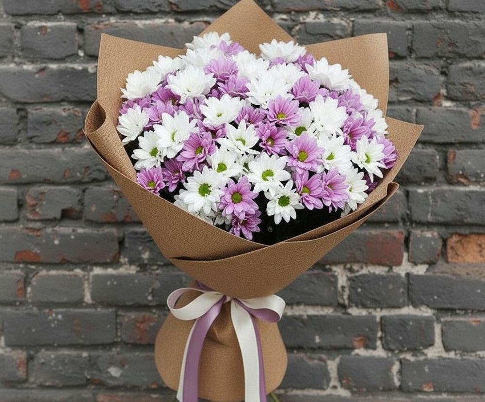 Букет цветов из: Хризантемы в Уржуме