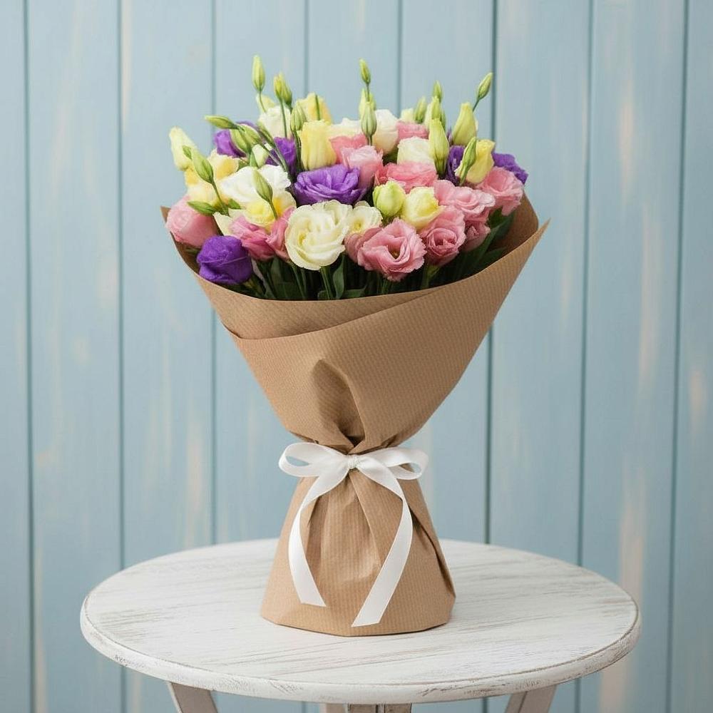 Букет цветов из: Лизиантусы в Уржуме