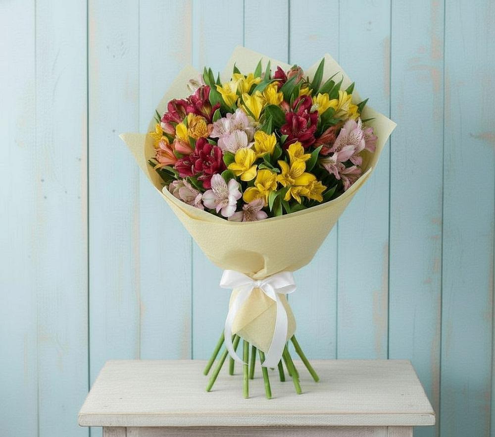 Букет цветов из: Альстромерии в Уржуме