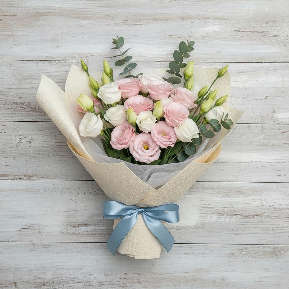 Букет цветов из: Лизиантусы в Уржуме